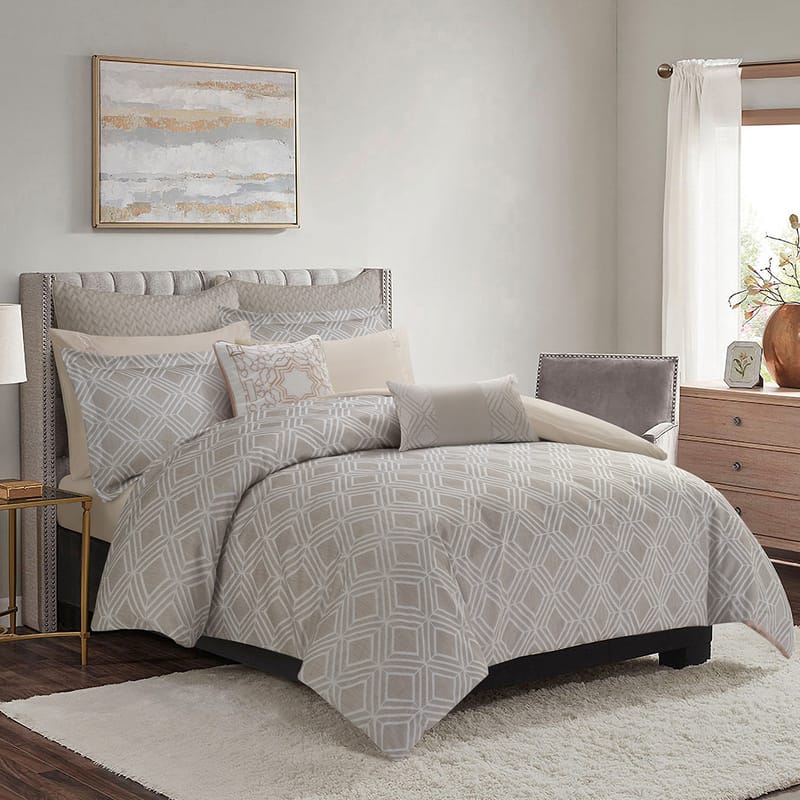 رفيدة | مفرش 10 قطع, بيج color-1