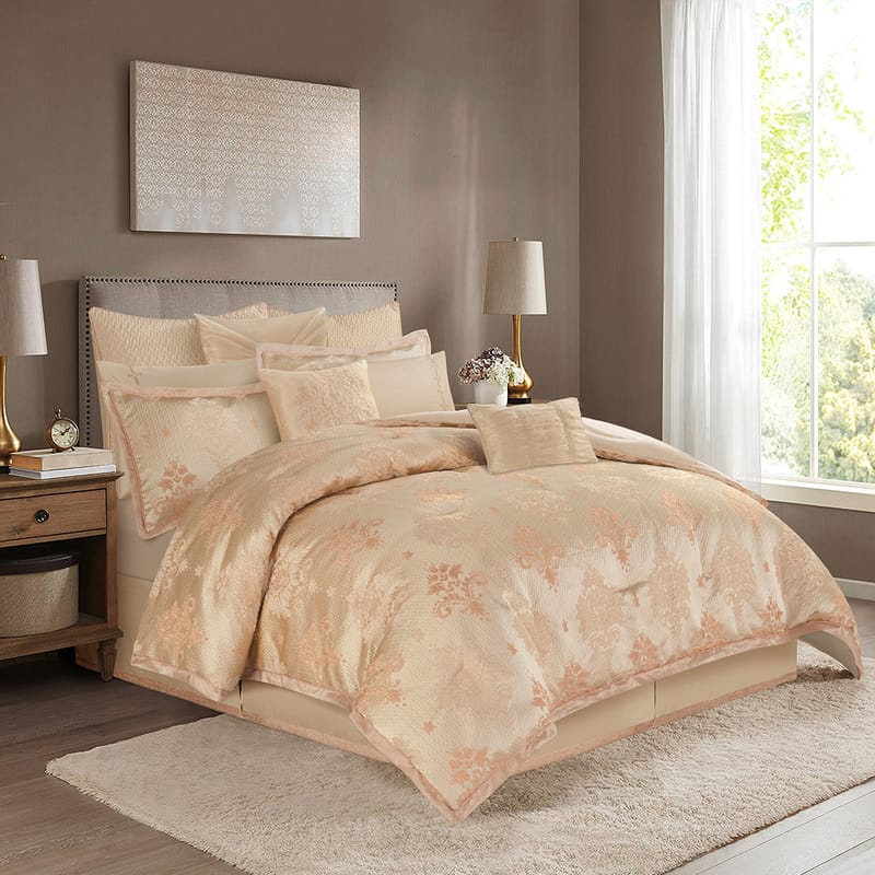 روميو كرز | لحاف 12 قطعة, بيج color-1