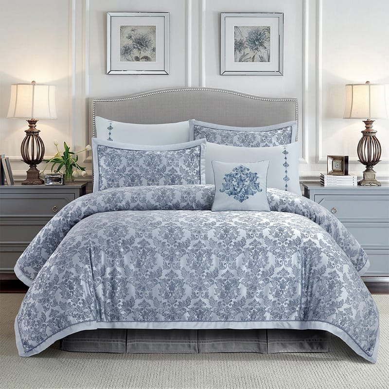 رويال أزرق | مفرش 7 قطع نفرين, أزرق color-1