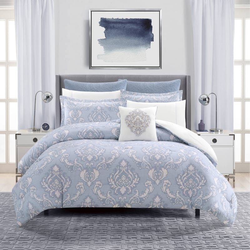 صفوى | مفرش 9 قطع, رمادي color0