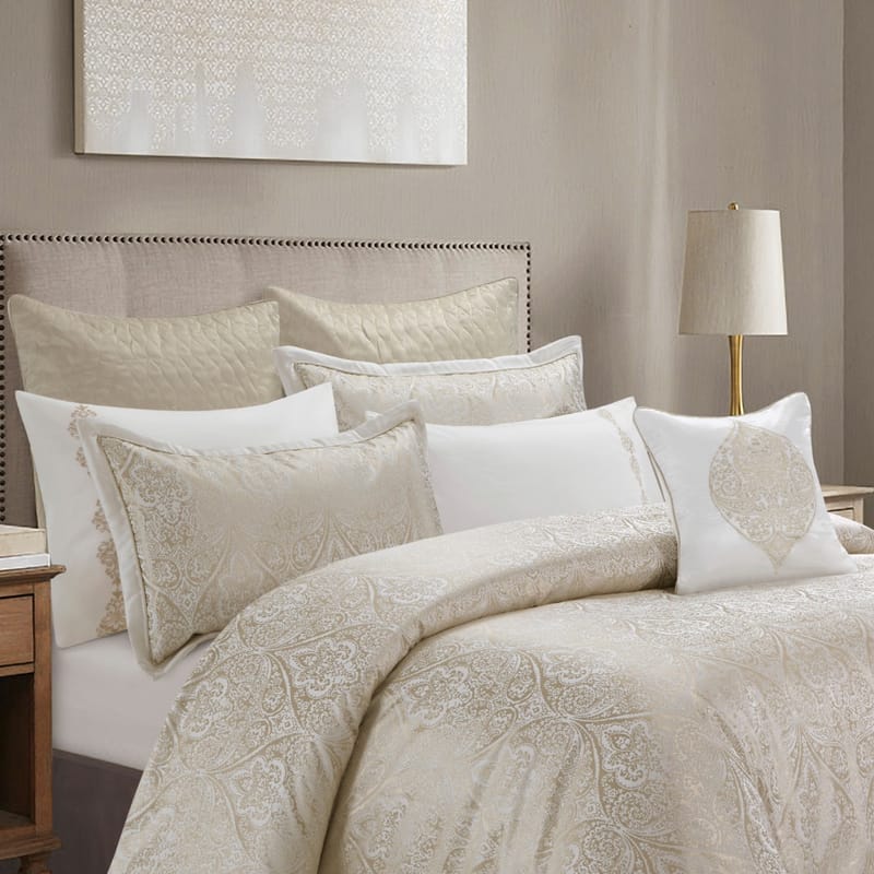 صحارى | مفرش 9 قطع, أبيض color-1