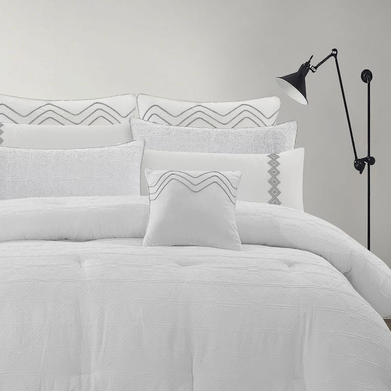 سهاد | مفرش 9 قطع, أبيض color-13