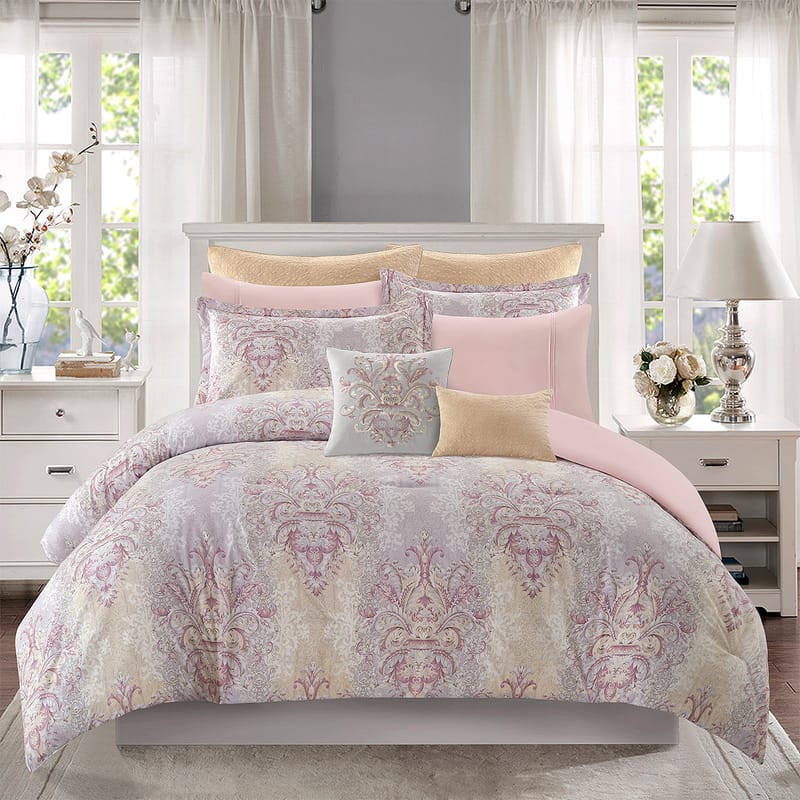 سلاف | مفرش 10 قطع, رمادي color-1