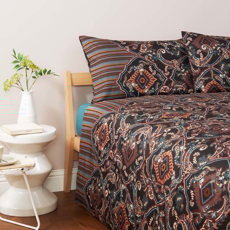 باسيتي | SULMONA بيت لحاف 3 قطع, أسود color-1