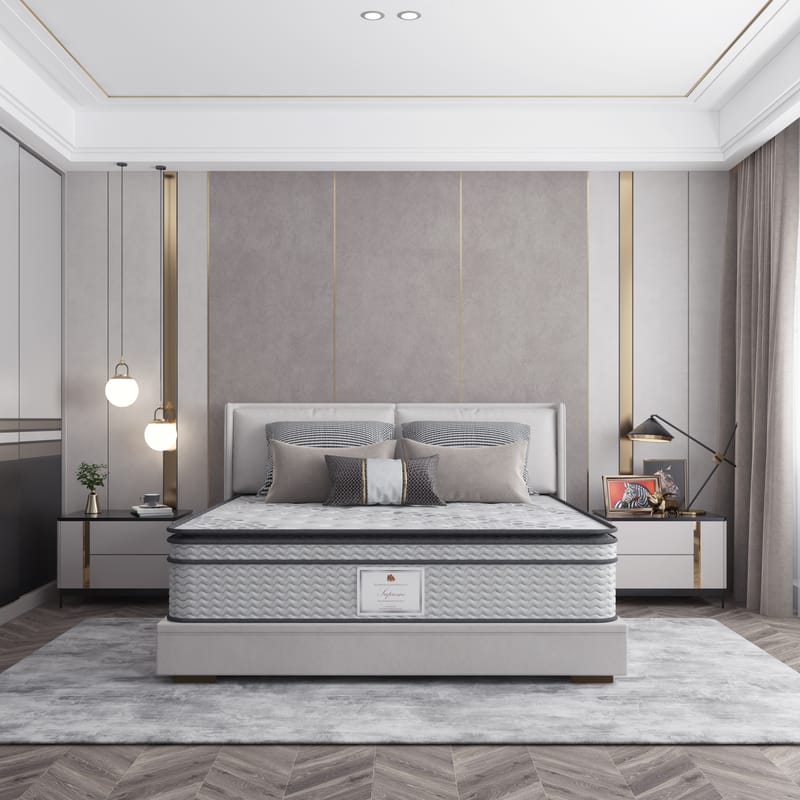 اشتر سوبريم | مرتبة نوم 13 طبقة من مرتبة سرير متجر كرزلنن الإلكتروني من ماركة الحصرية ولون ابيض