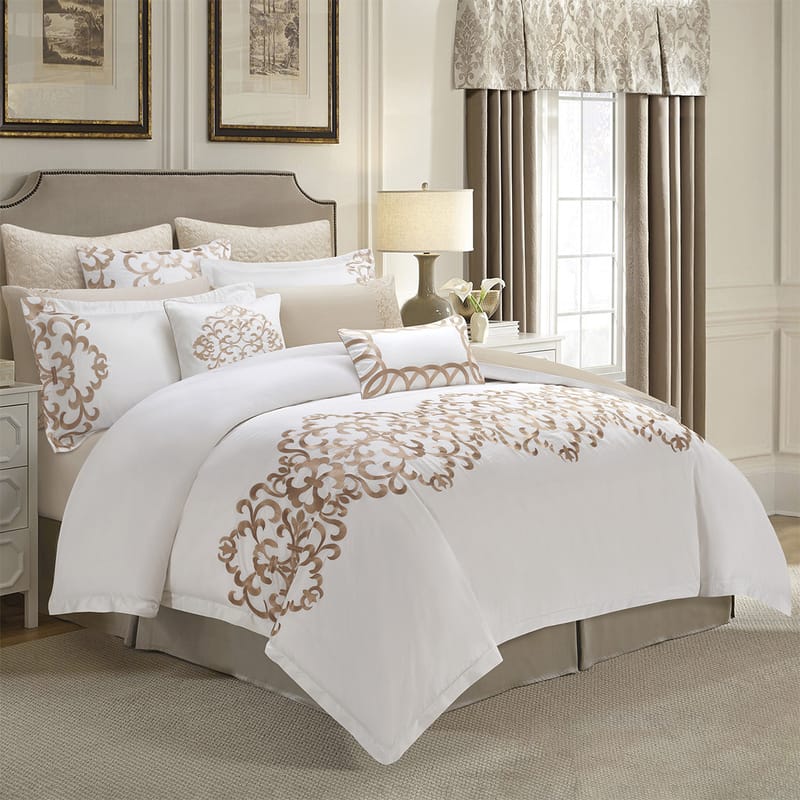 تورمالين | مفرش 11 قطعة, أبيض color-1