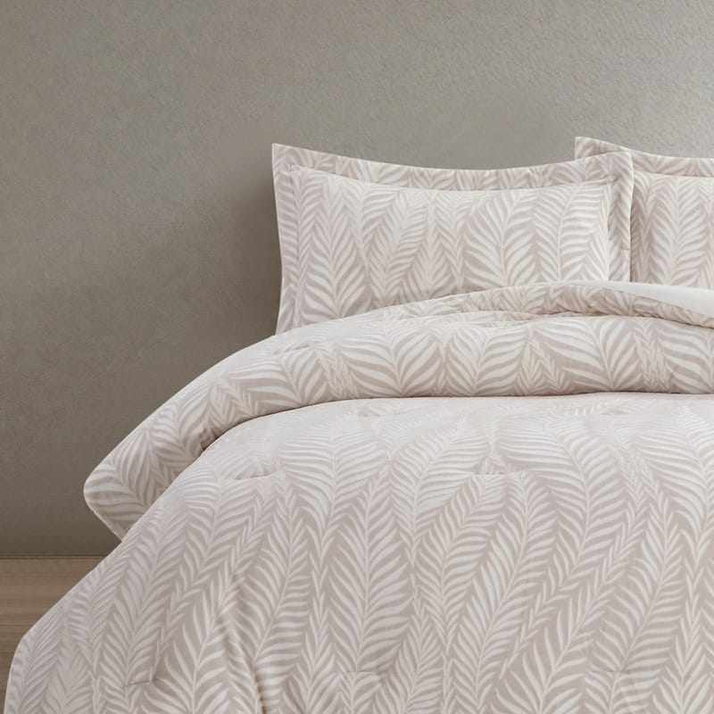 زنوبيا | مفرش شتوي 3 قطع, بيج color-4