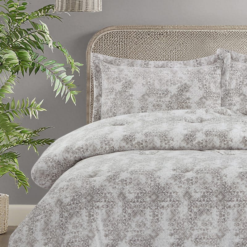 زوريا رمادي | مفرش , رمادي color-3