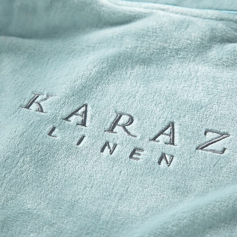 Buy Blue Flannel Kimono of Sale from karaz linen online and get a exulde brand with colour