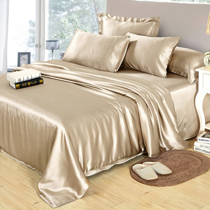 Silk covers for beds discount