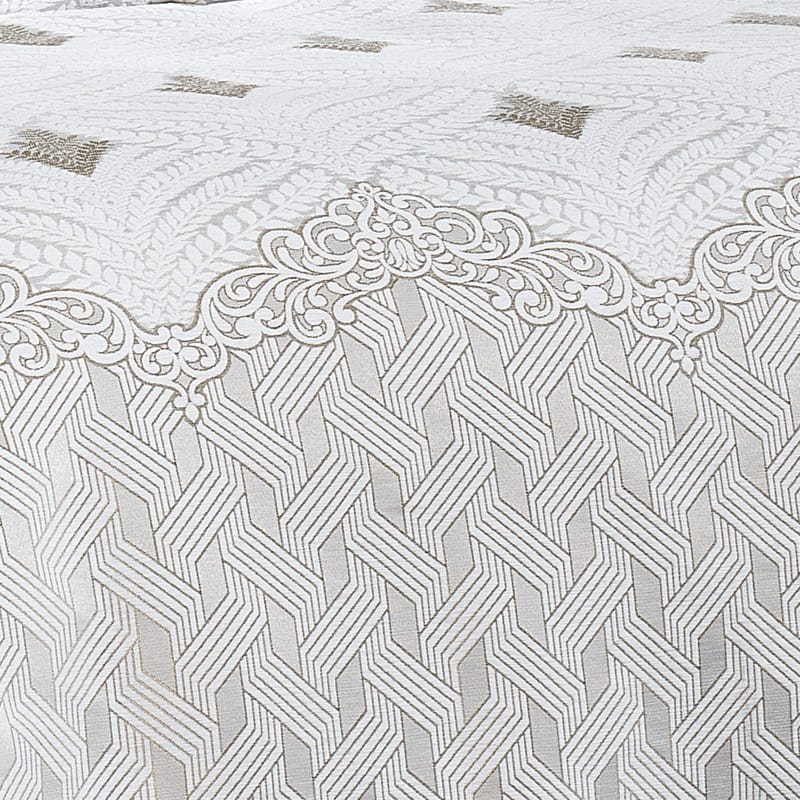 اشتر فيونا | غطاء سرير عرايسي 6 قطع من مفارش عرايس متجر كرزلنن الإلكتروني من ماركة الحصرية ولون
