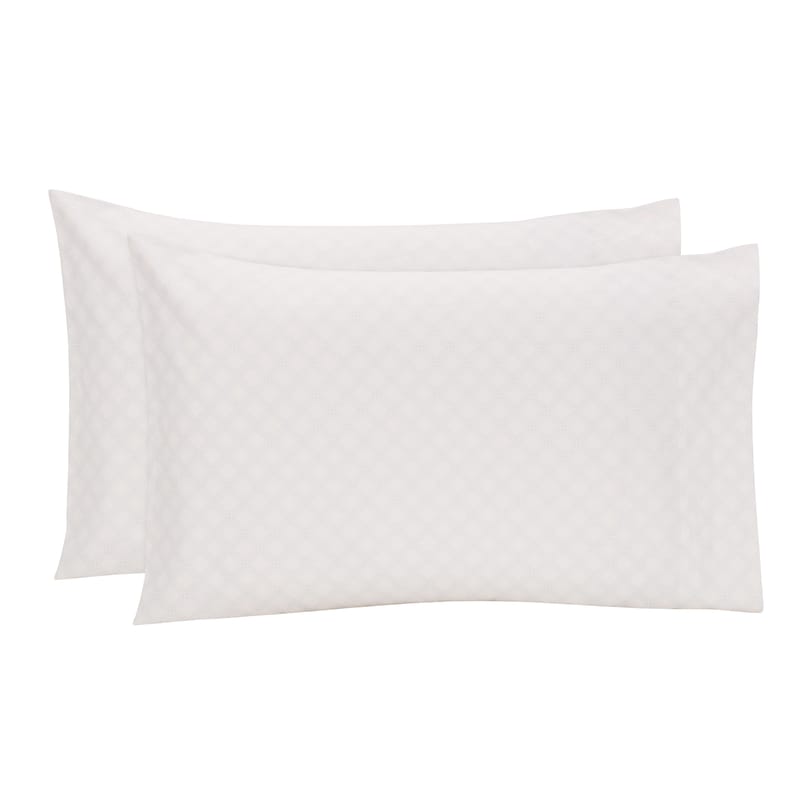 Purity Luxe | مجموعة غطاء السرير المعالجة بالفضة دايموند من شراشف وأغطية سرير