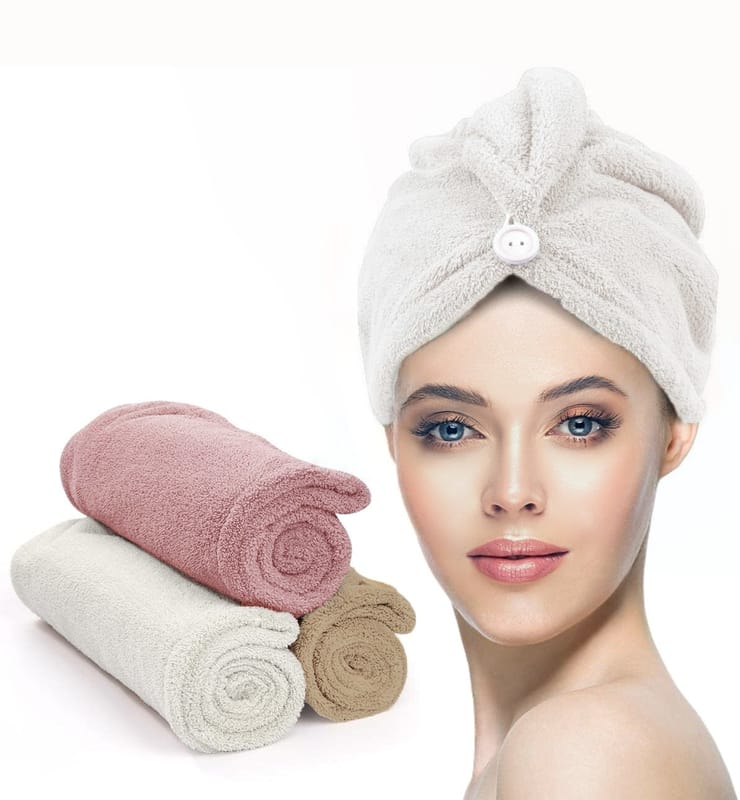 Delight Hair towel Set of 2 Karazlinen Bedding